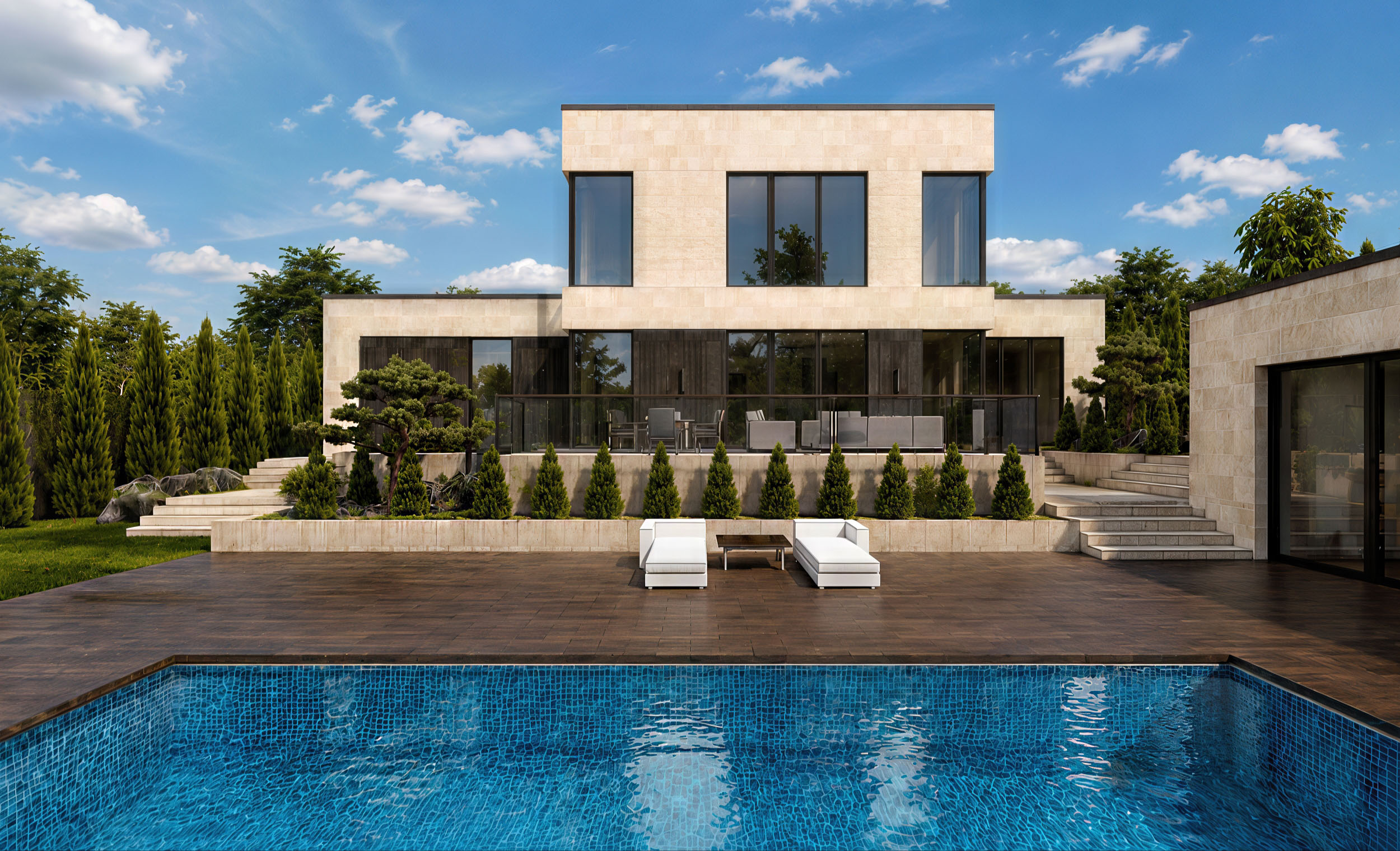 Light Stone Villa — архітектура та деталі