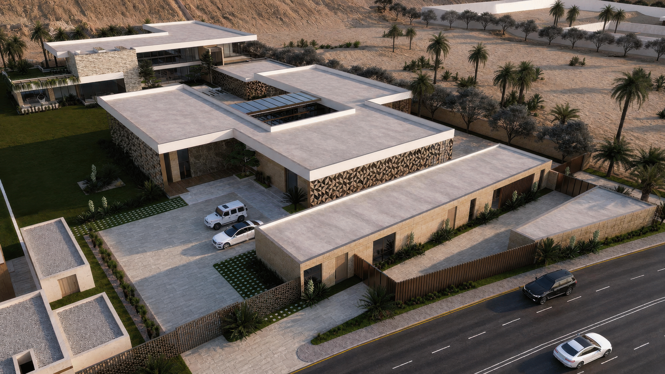 Alwaseel residence — основний ракурс